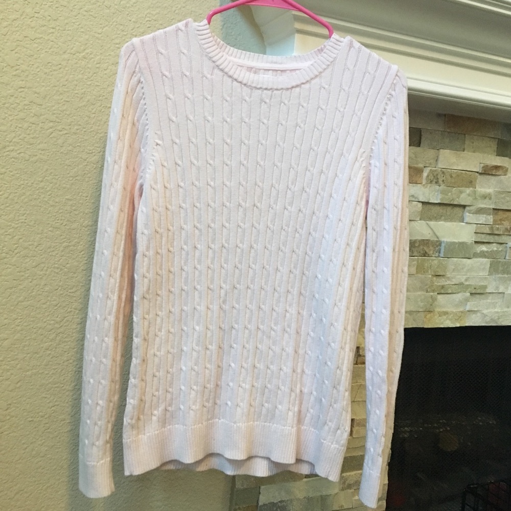 CROFT & BARROW Pink Sweater